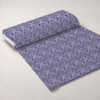 Sepia Blooms Pattern 47 Fleece Fabric — fleece fabric unrolled bolt preview (mv-fleece-v1:bolt)