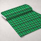 Shamrock Shimmer Pattern 1 Fleece Fabric — fleece fabric unrolled bolt preview (mv-fleece-v1:bolt)