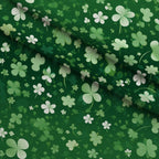 Shamrock Shimmer Pattern 11 Fleece Fabric — fleece fabric folded close-up preview (mv-fleece-v1:lying)