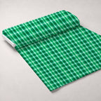 Shamrock Shimmer Pattern 2 Fleece Fabric — fleece fabric unrolled bolt preview (mv-fleece-v1:bolt)