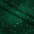 Shamrock Shimmer Pattern 25 Fleece Fabric — fleece fabric folded close-up preview (mv-fleece-v1:lying)