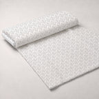 Simple Damask Gray Fleece Fabric — fleece fabric unrolled bolt preview (mv-fleece-v1:bolt)