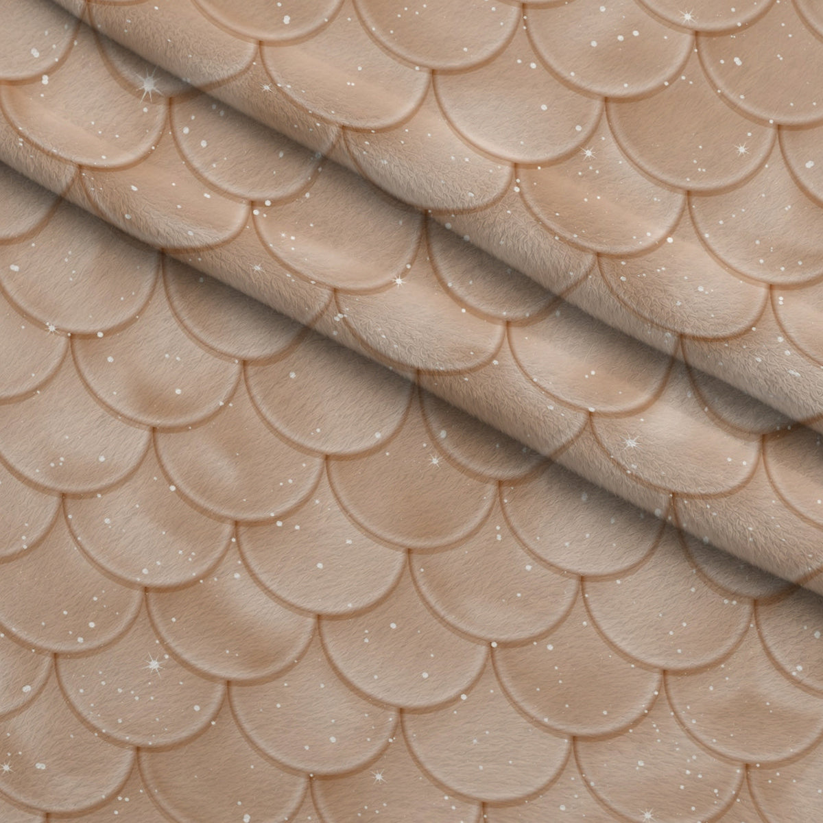 Siren Shimmer Pattern 15 Fleece Fabric — fleece fabric folded close-up preview (mv-fleece-v1:lying)