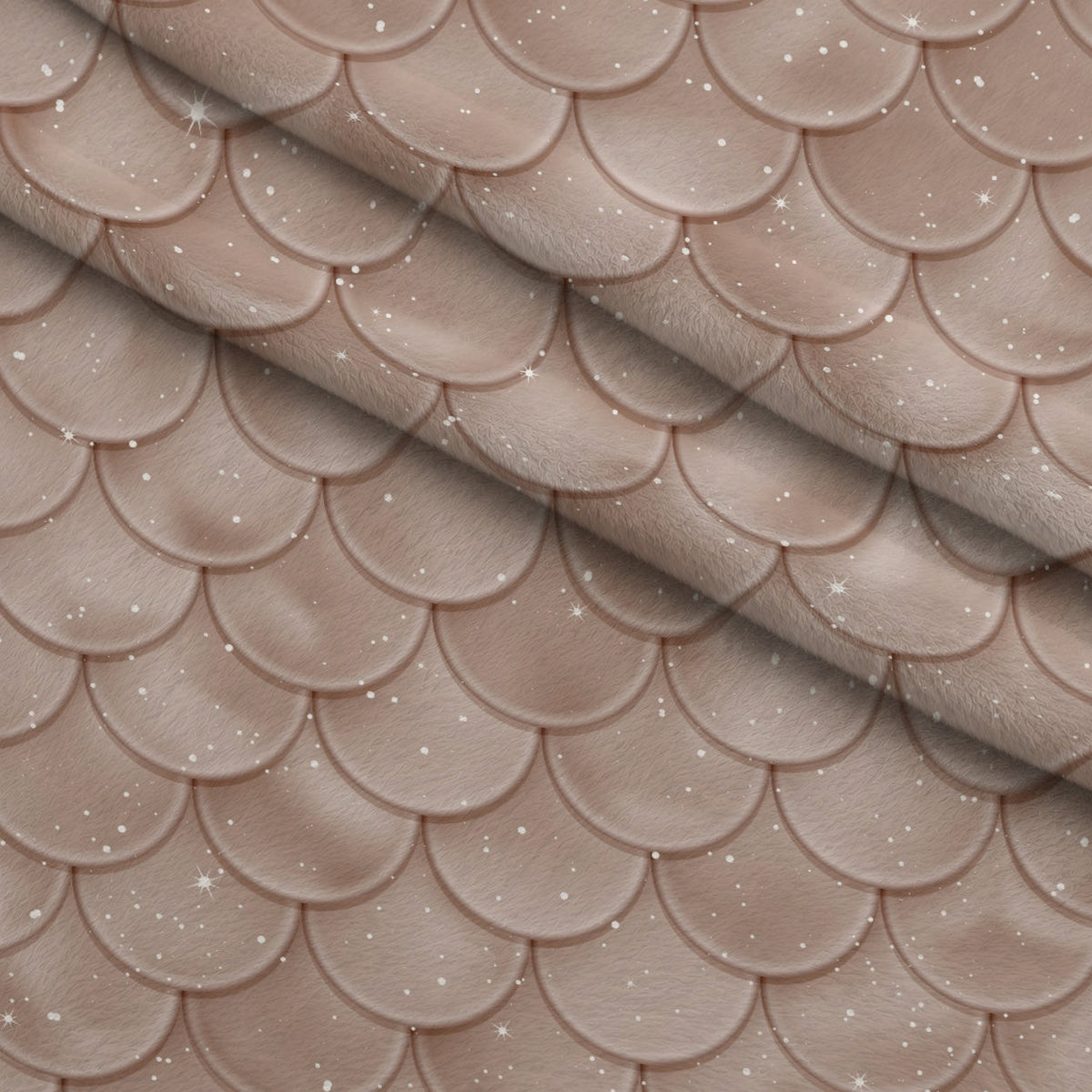 Siren Shimmer Pattern 8 Fleece Fabric — fleece fabric folded close-up preview (mv-fleece-v1:lying)