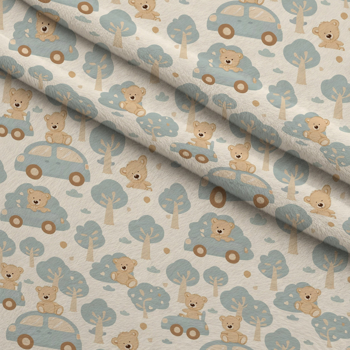 Sleepy Skies Pattern 1 Fleece Fabric — fleece fabric folded close-up preview (mv-fleece-v1:lying)