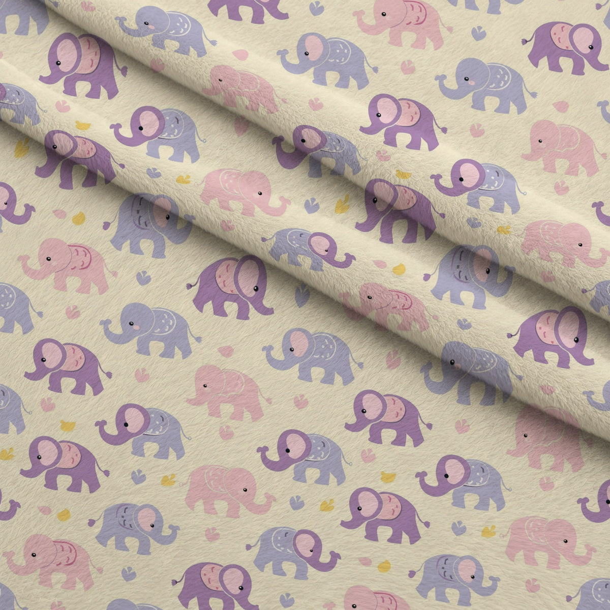 Sleepy Skies Pattern 14 Fleece Fabric — fleece fabric folded close-up preview (mv-fleece-v1:lying)