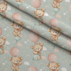 Sleepy Skies Pattern 2 Fleece Fabric — fleece fabric folded close-up preview (mv-fleece-v1:lying)