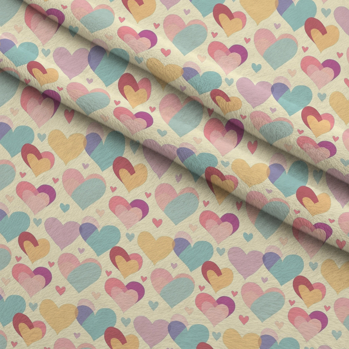 Sleepy Skies Pattern 20 Fleece Fabric — fleece fabric folded close-up preview (mv-fleece-v1:lying)