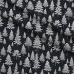 Snowy Pines Pattern 15 Fleece Fabric — fleece fabric folded close-up preview (mv-fleece-v1:lying)