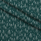 Snowy Pines Pattern 5 Fleece Fabric — fleece fabric folded close-up preview (mv-fleece-v1:lying)