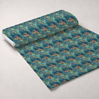 Songbird Daydream Pattern 3 Fleece Fabric — fleece fabric unrolled bolt preview (mv-fleece-v1:bolt)
