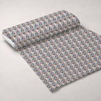 Speckled Nest Blooms Pattern 1 Fleece Fabric — fleece fabric unrolled bolt preview (mv-fleece-v1:bolt)