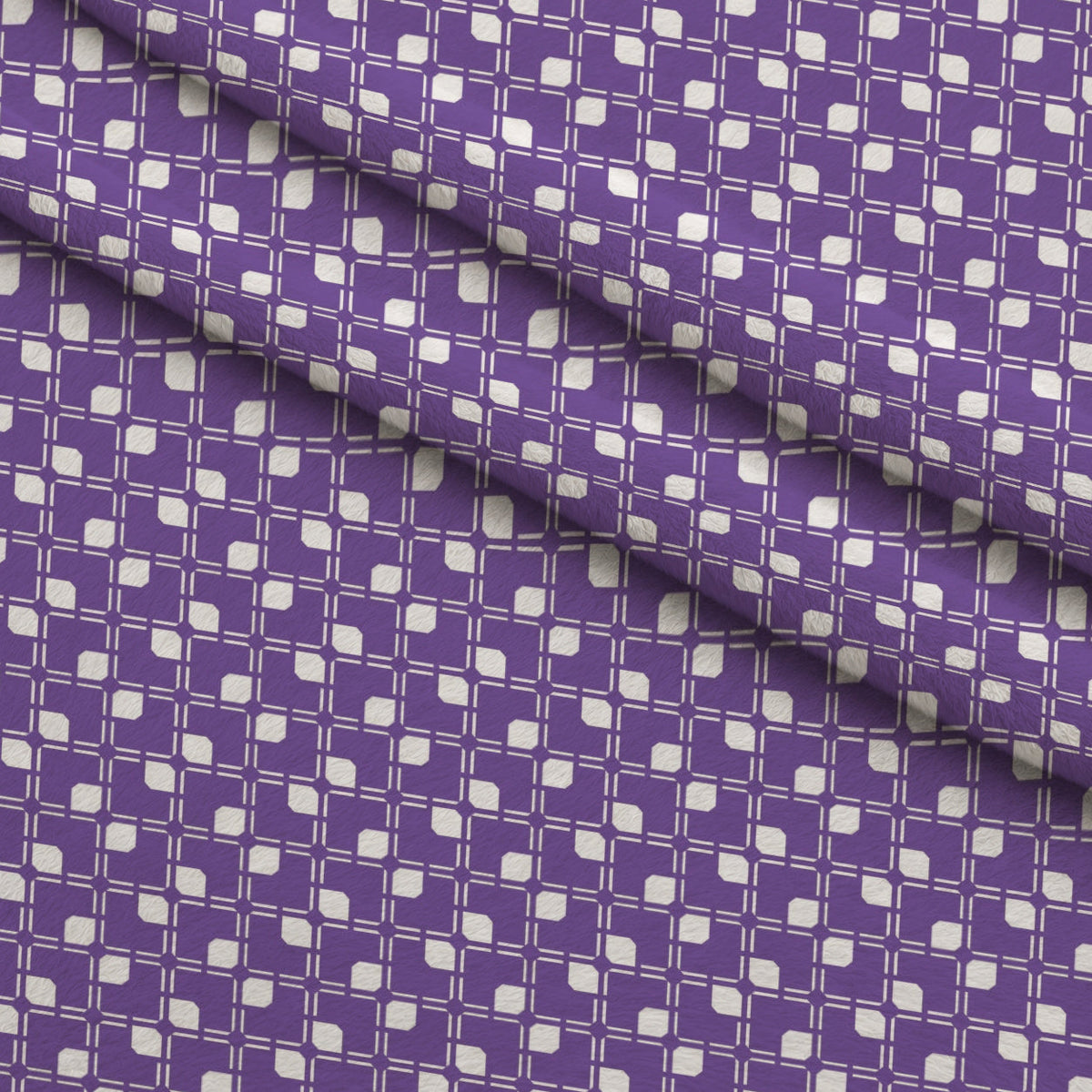 Spooky Plaids Pattern 1 Fleece Fabric — fleece fabric folded close-up preview (mv-fleece-v1:lying)