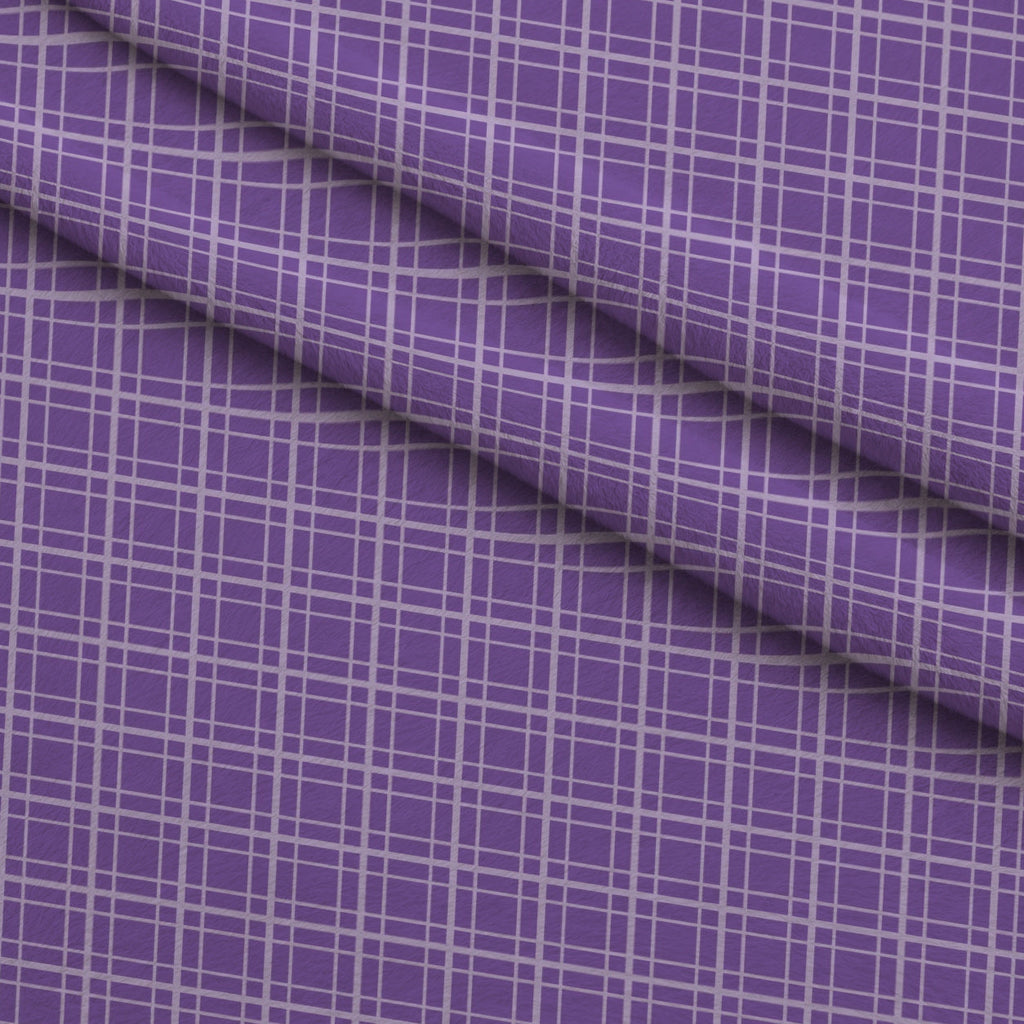 Spooky Plaids Pattern 12 Fleece Fabric — fleece fabric folded close-up preview (mv-fleece-v1:lying)