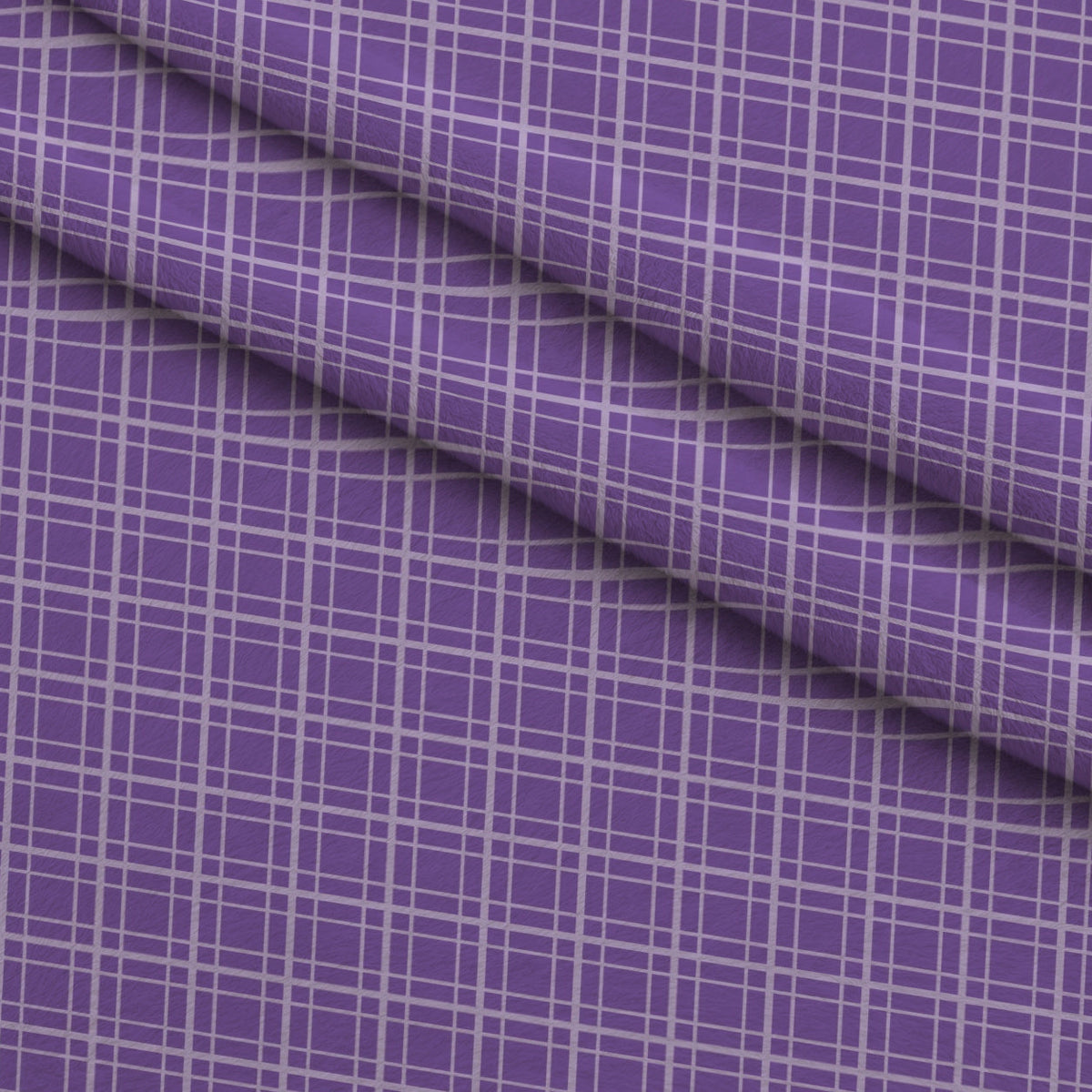 Spooky Plaids Pattern 12 Fleece Fabric — fleece fabric folded close-up preview (mv-fleece-v1:lying)