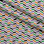 Spooky Plaids Pattern 20 Fleece Fabric — fleece fabric folded close-up preview (mv-fleece-v1:lying)