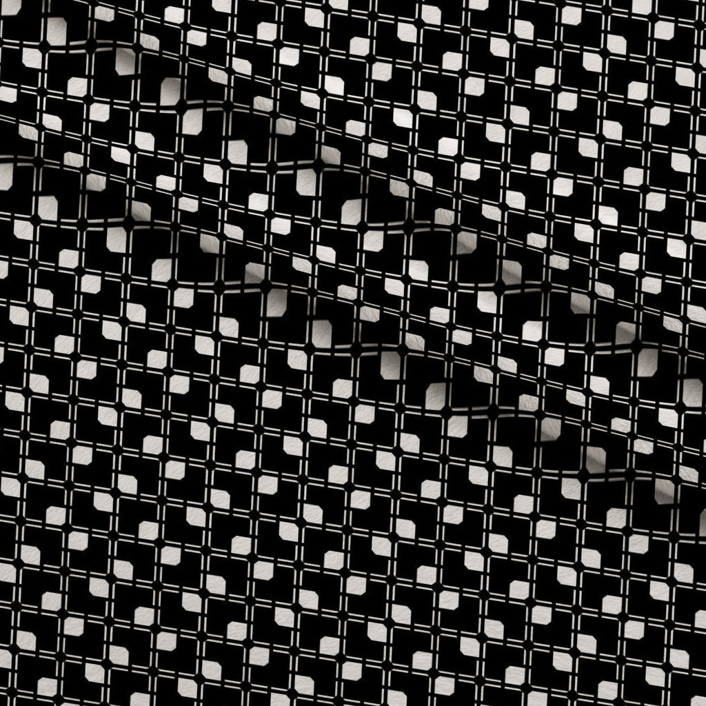 Spooky Plaids Pattern 3 Fleece Fabric — fleece fabric folded close-up preview (mv-fleece-v1:lying)