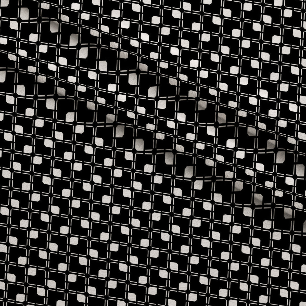 Spooky Plaids Pattern 3 Fleece Fabric — fleece fabric folded close-up preview (mv-fleece-v1:lying)
