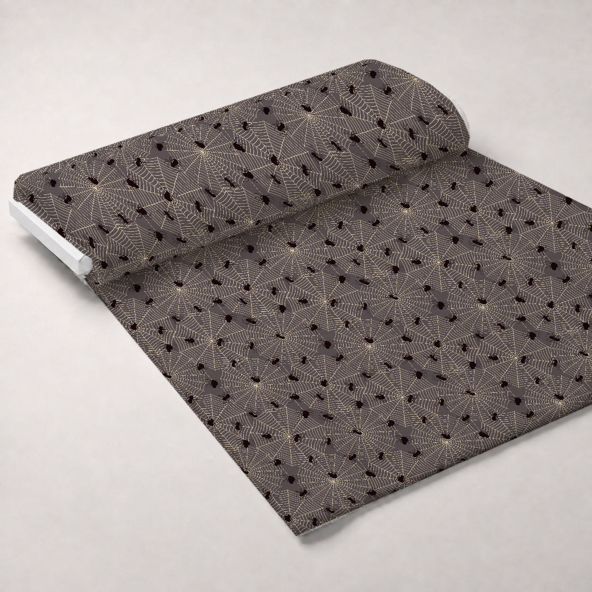 Spooky Sweets Pattern 2 Fleece Fabric — fleece fabric unrolled bolt preview (mv-fleece-v1:bolt)