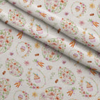 Springtime Sweets Pattern 1 Fleece Fabric — fleece fabric folded close-up preview (mv-fleece-v1:lying)