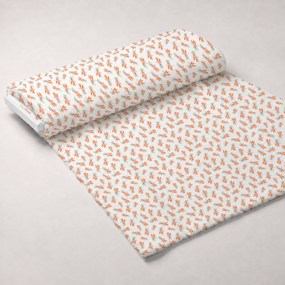 Springtime Sweets Pattern 2 Fleece Fabric — fleece fabric unrolled bolt preview (mv-fleece-v1:bolt)