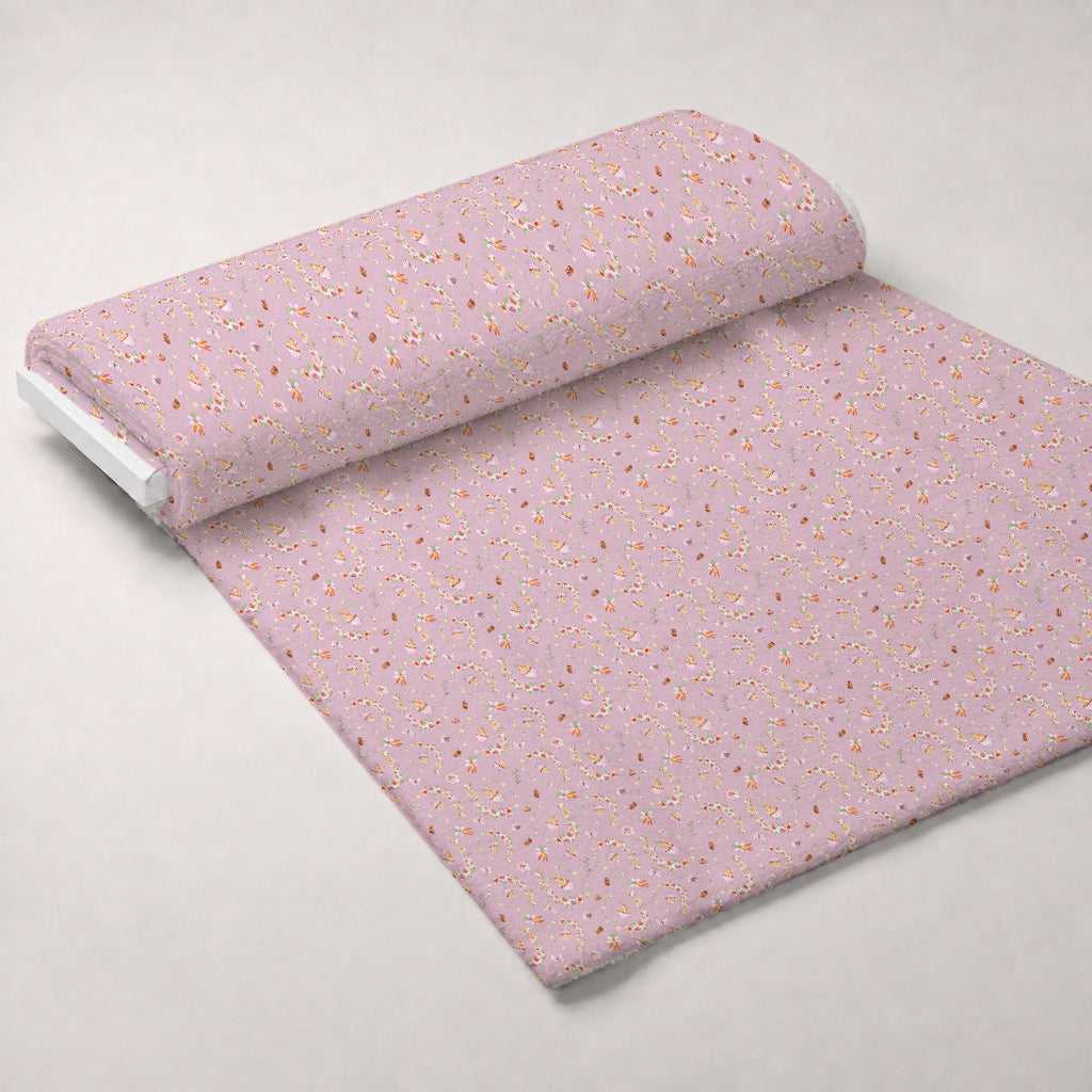 Springtime Sweets Pattern 4 Fleece Fabric — fleece fabric unrolled bolt preview (mv-fleece-v1:bolt)