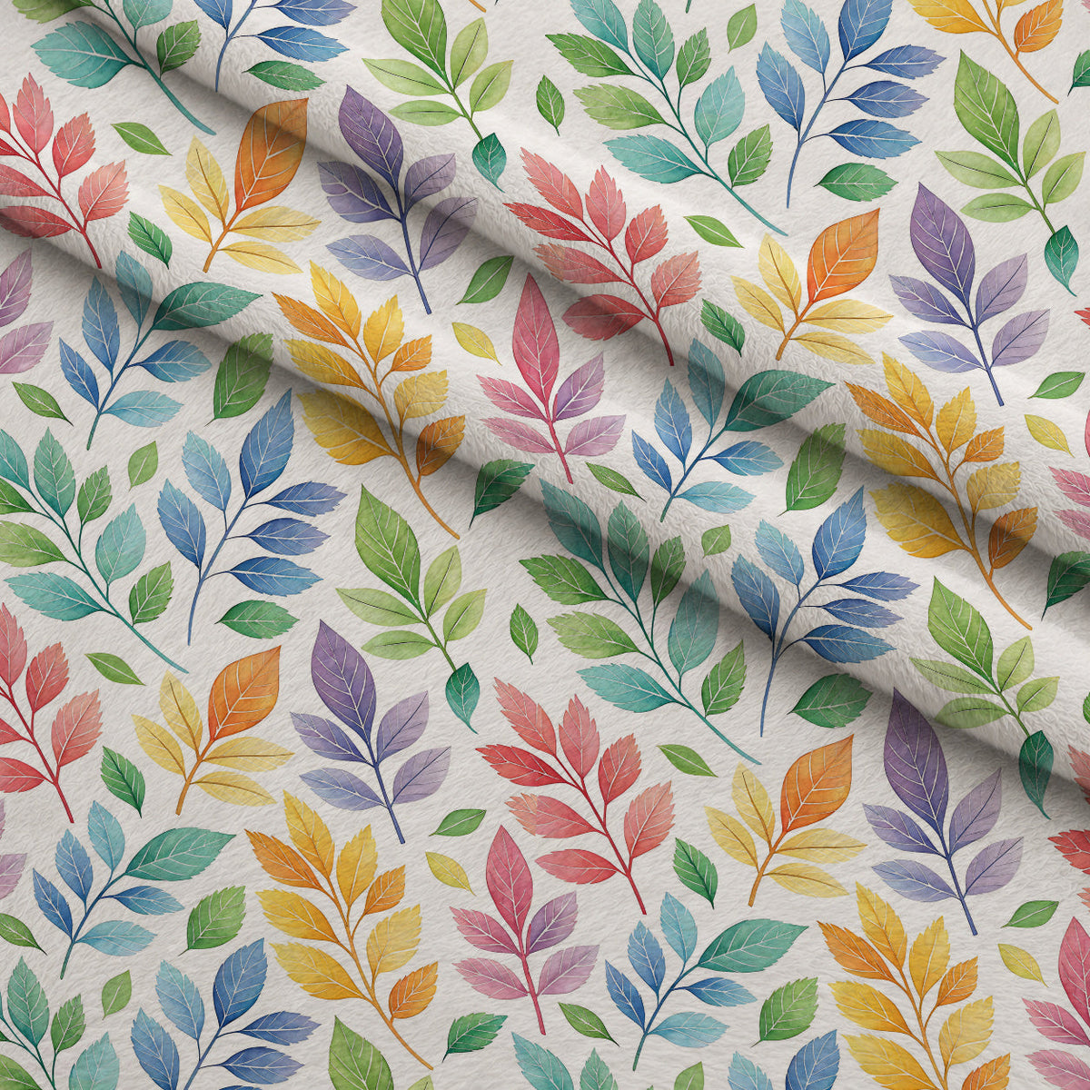 Sprinkle Party Pattern 1 Fleece Fabric — fleece fabric folded close-up preview (mv-fleece-v1:lying)