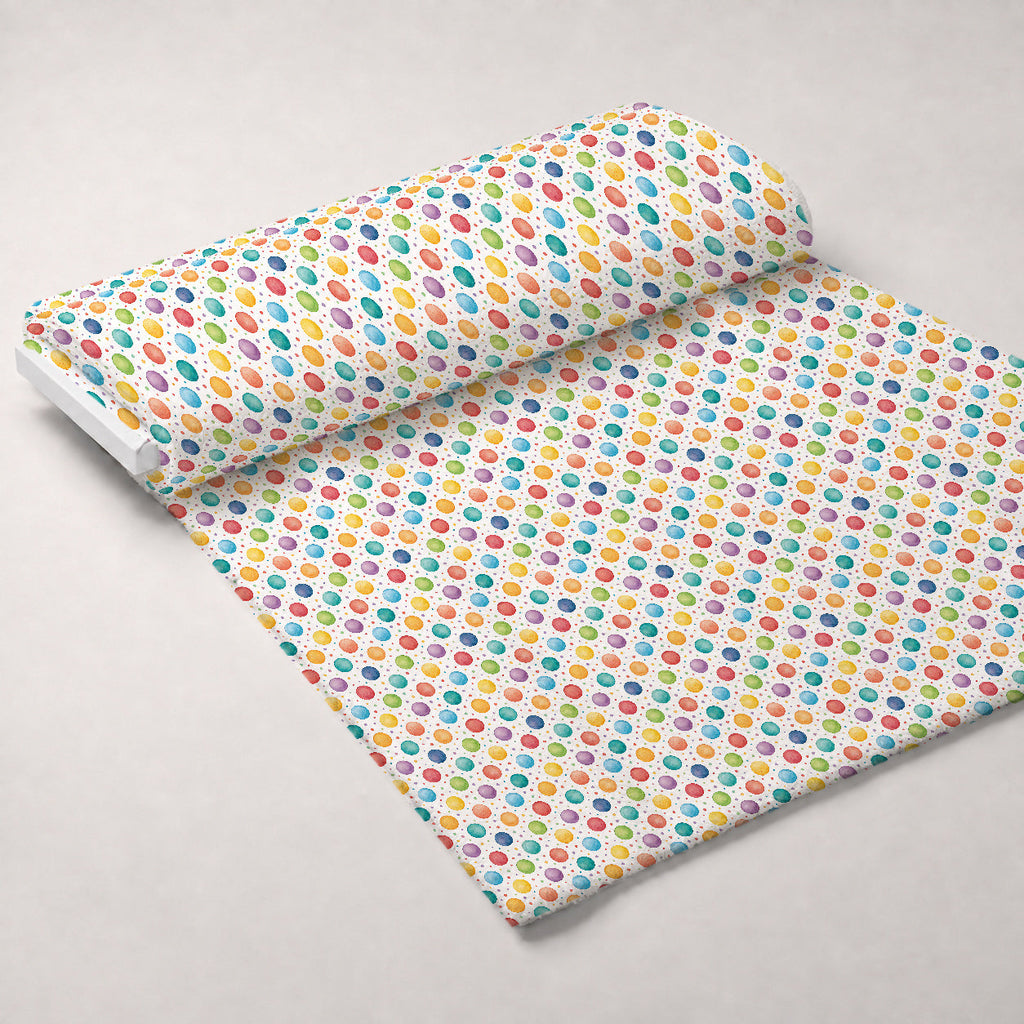 Sprinkle Party Pattern 11 Fleece Fabric — fleece fabric unrolled bolt preview (mv-fleece-v1:bolt)