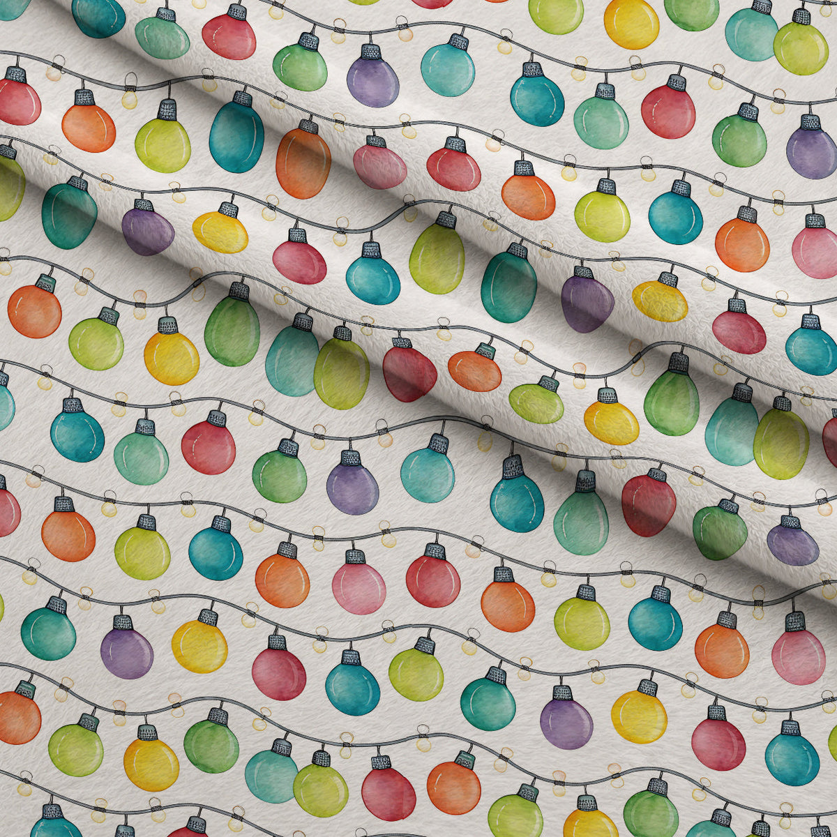 Sprinkle Party Pattern 12 Fleece Fabric — fleece fabric folded close-up preview (mv-fleece-v1:lying)