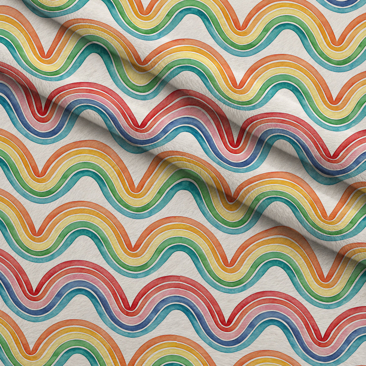 Sprinkle Party Pattern 15 Fleece Fabric — fleece fabric folded close-up preview (mv-fleece-v1:lying)