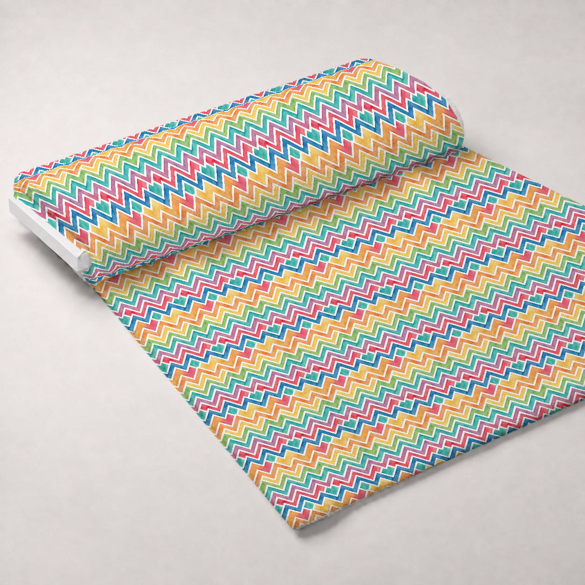 Sprinkle Party Pattern 3 Fleece Fabric — fleece fabric unrolled bolt preview (mv-fleece-v1:bolt)