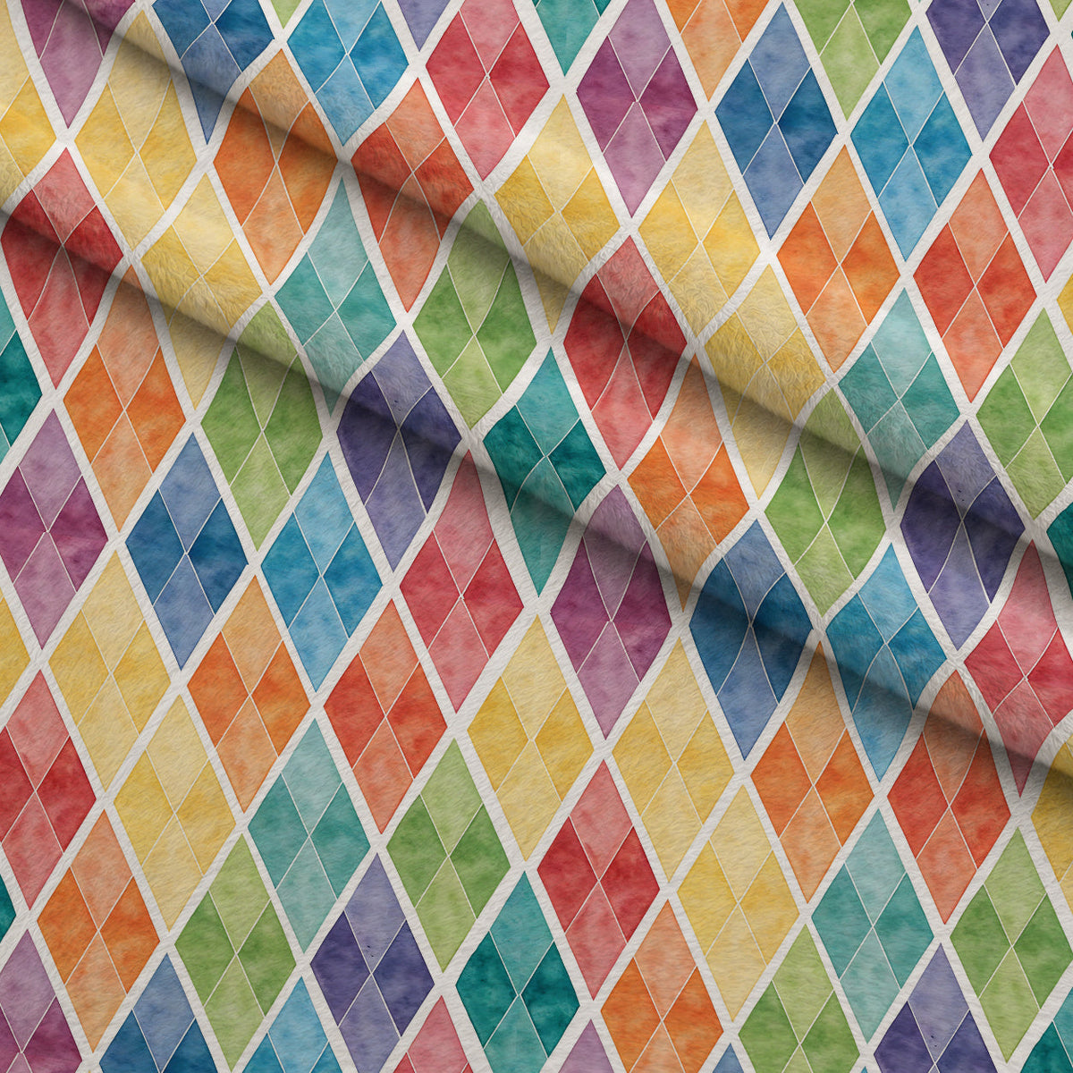 Sprinkle Party Pattern 5 Fleece Fabric — fleece fabric folded close-up preview (mv-fleece-v1:lying)