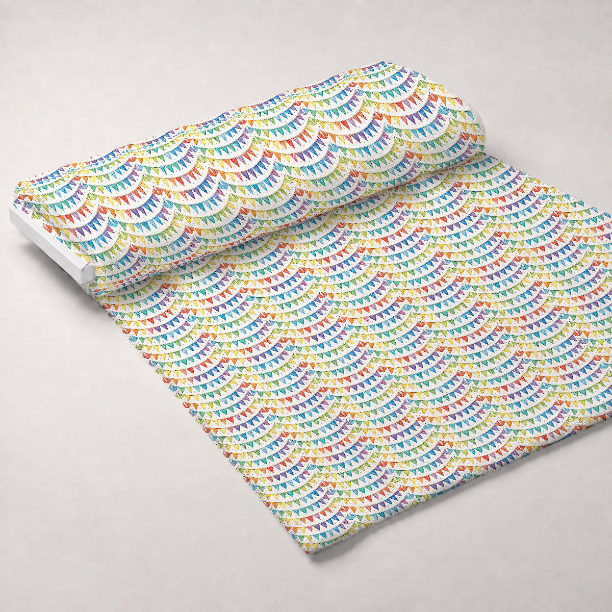 Sprinkle Party Pattern 9 Fleece Fabric — fleece fabric unrolled bolt preview (mv-fleece-v1:bolt)