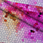 Stained Glass Dreams Pattern 10 Fleece Fabric — fleece fabric folded close-up preview (mv-fleece-v1:lying)