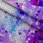 Stained Glass Dreams Pattern 11 Fleece Fabric — fleece fabric folded close-up preview (mv-fleece-v1:lying)
