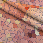 Stained Glass Dreams Pattern 13 Fleece Fabric — fleece fabric folded close-up preview (mv-fleece-v1:lying)