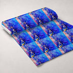 Stained Glass Dreams Pattern 14 Fleece Fabric — fleece fabric unrolled bolt preview (mv-fleece-v1:bolt)