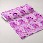 Stained Glass Dreams Pattern 17 Fleece Fabric — fleece fabric unrolled bolt preview (mv-fleece-v1:bolt)