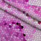 Stained Glass Dreams Pattern 17 Fleece Fabric — fleece fabric folded close-up preview (mv-fleece-v1:lying)