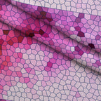 Stained Glass Dreams Pattern 19 Fleece Fabric — fleece fabric folded close-up preview (mv-fleece-v1:lying)