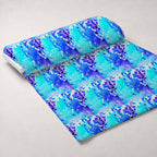 Stained Glass Dreams Pattern 20 Fleece Fabric — fleece fabric unrolled bolt preview (mv-fleece-v1:bolt)