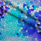 Stained Glass Dreams Pattern 20 Fleece Fabric — fleece fabric folded close-up preview (mv-fleece-v1:lying)