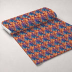 Star-Spangled Skies Pattern 2 Fleece Fabric — fleece fabric unrolled bolt preview (mv-fleece-v1:bolt)