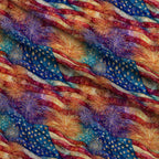 Star-Spangled Skies Pattern 5 Fleece Fabric — fleece fabric folded close-up preview (mv-fleece-v1:lying)