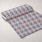 Star Spangled Sprites Pattern 1 Fleece Fabric — fleece fabric unrolled bolt preview (mv-fleece-v1:bolt)