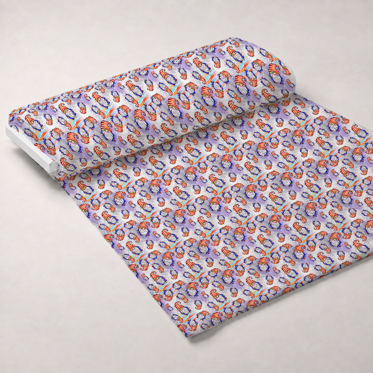 Star Spangled Sprites Pattern 2 Fleece Fabric — fleece fabric unrolled bolt preview (mv-fleece-v1:bolt)