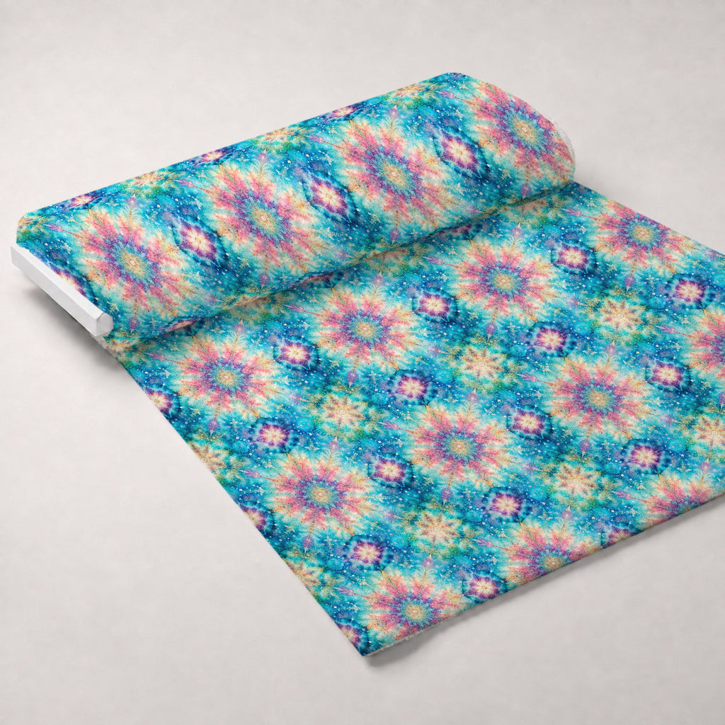 Stardust Nebula Pattern 4 Fleece Fabric — fleece fabric unrolled bolt preview (mv-fleece-v1:bolt)