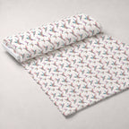 Stardust Wings Pattern 1 Fleece Fabric — fleece fabric unrolled bolt preview (mv-fleece-v1:bolt)