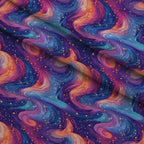 Starlit Swirls Pattern 15 Fleece Fabric — fleece fabric folded close-up preview (mv-fleece-v1:lying)