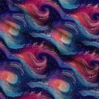 Starlit Swirls Pattern 5 Fleece Fabric — fleece fabric folded close-up preview (mv-fleece-v1:lying)
